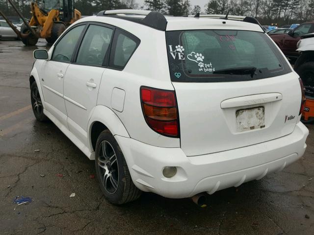 5Y2SL65846Z438042 - 2006 PONTIAC VIBE WHITE photo 3