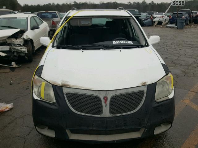 5Y2SL65846Z438042 - 2006 PONTIAC VIBE WHITE photo 9