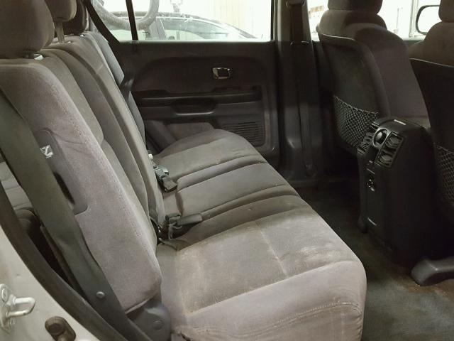 2HKYF18143H604582 - 2003 HONDA PILOT LX SILVER photo 6