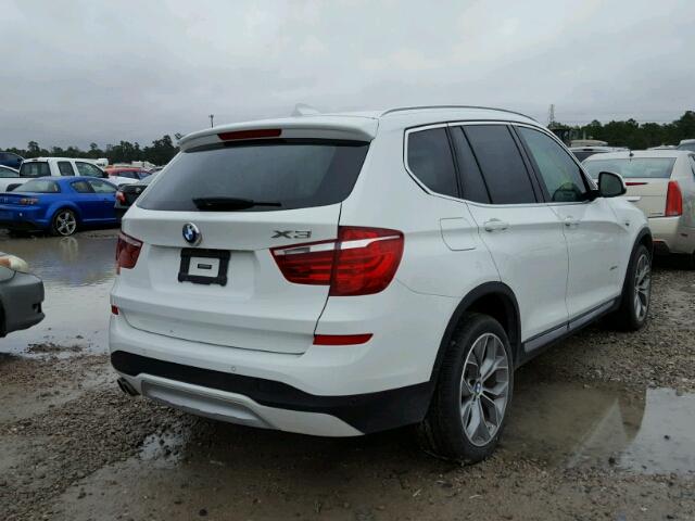 5UXWZ7C59G0R31931 - 2016 BMW X3 SDRIVE2 WHITE photo 4