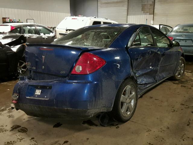 1G2ZH578064117043 - 2006 PONTIAC G6 GT BLUE photo 4