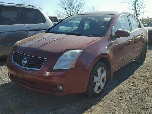 3N1AB61E38L727128 - 2008 NISSAN SENTRA 2.0 RED photo 2