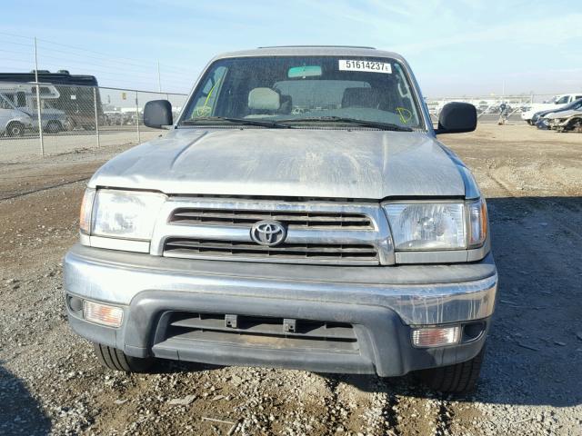 JT3GM84RXY0059034 - 2000 TOYOTA 4RUNNER SILVER photo 9