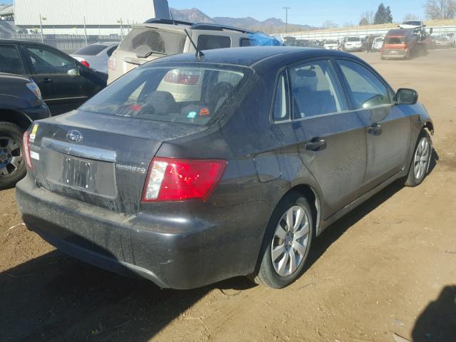 JF1GE61629H508979 - 2009 SUBARU IMPREZA 2. GRAY photo 4