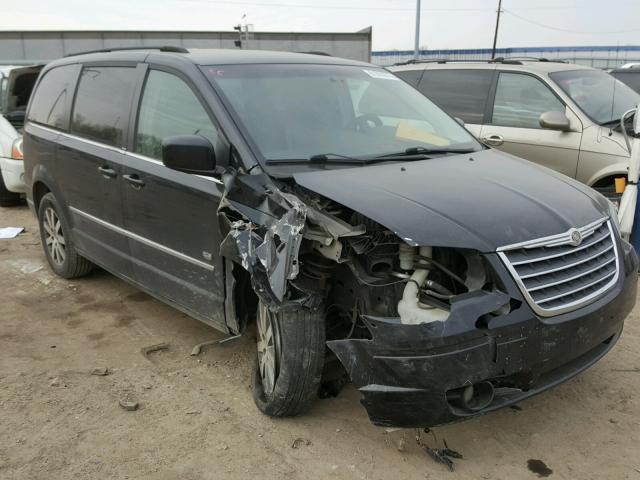 2A8HR54149R670719 - 2009 CHRYSLER TOWN & COU BLACK photo 1