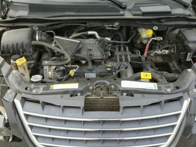 2A8HR54149R670719 - 2009 CHRYSLER TOWN & COU BLACK photo 7