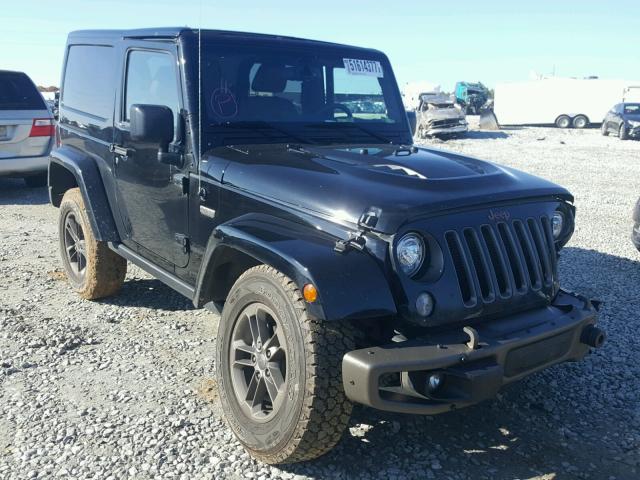 1C4AJWBGXHL550170 - 2017 JEEP WRANGLER S 黑色 照片 1