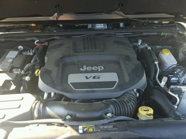 1C4AJWBGXHL550170 - 2017 JEEP WRANGLER S 黑色 照片 7