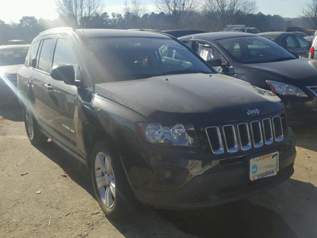 1C4NJCBA4ED726325 - 2014 JEEP COMPASS SP BLACK photo 1