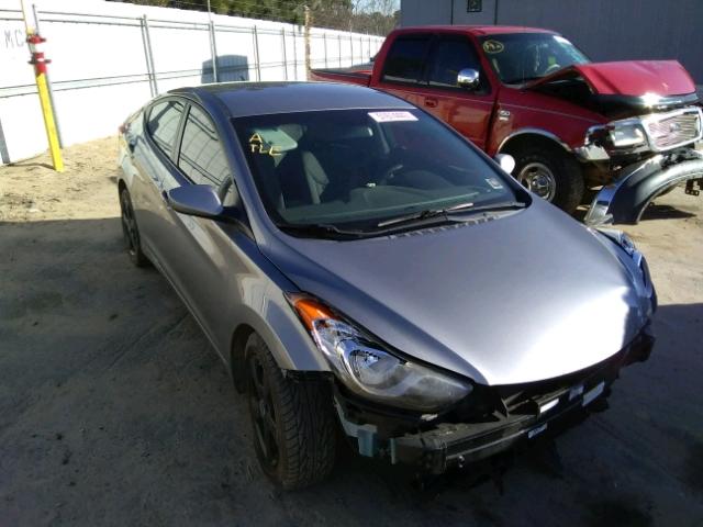 KMHDH4AE3BU131569 - 2011 HYUNDAI ELANTRA GL SILVER photo 1