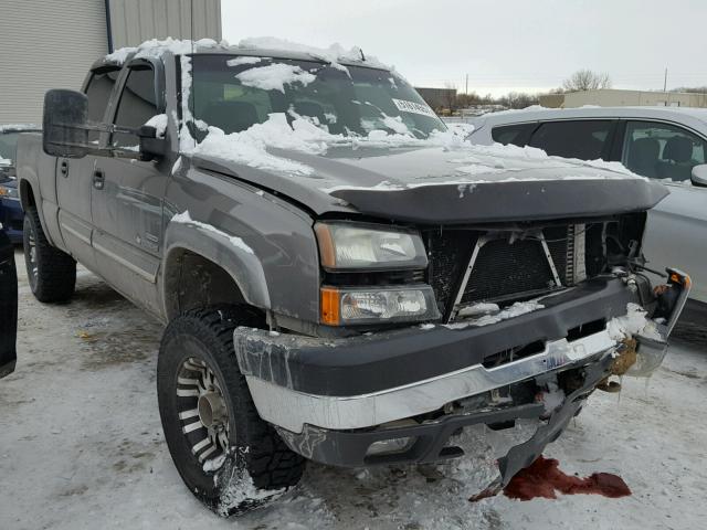 1GCHK23D06F184241 - 2006 CHEVROLET SILVERADO CHARCOAL photo 1