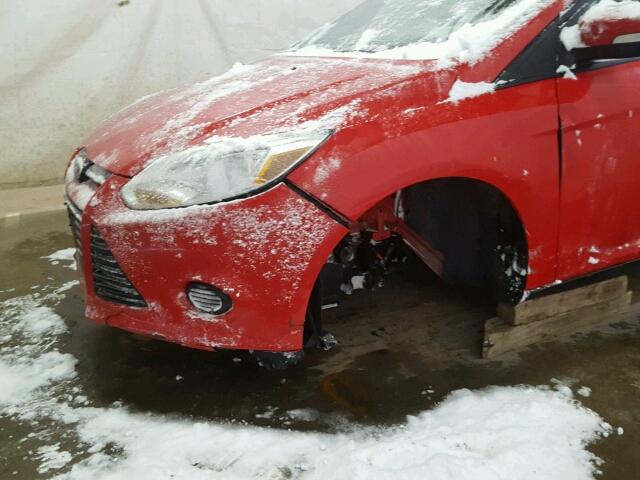 1FADP3F26EL152190 - 2014 FORD FOCUS SE RED photo 9