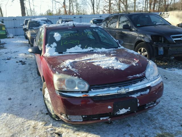 1G1ZU548X5F253042 - 2005 CHEVROLET MALIBU LT RED photo 1