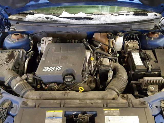 1G2ZH158264165817 - 2006 PONTIAC G6 GT BLUE photo 7