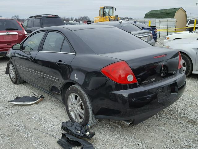 1G2ZG558064154664 - 2006 PONTIAC G6 SE1 BLACK photo 3