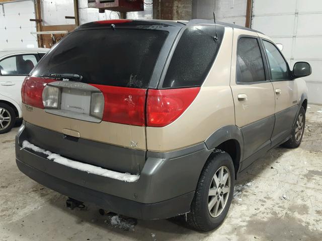 3G5DA03E62S533771 - 2002 BUICK RENDEZVOUS GOLD photo 4