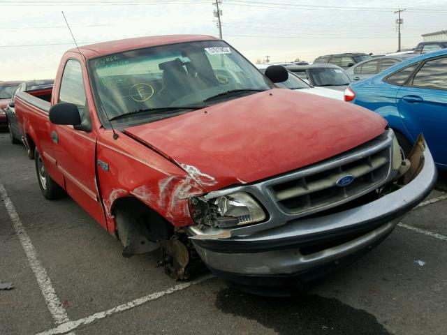 1FTDF1722VKB86777 - 1997 FORD F150 RED photo 1