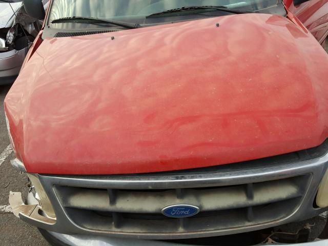 1FTDF1722VKB86777 - 1997 FORD F150 RED photo 7