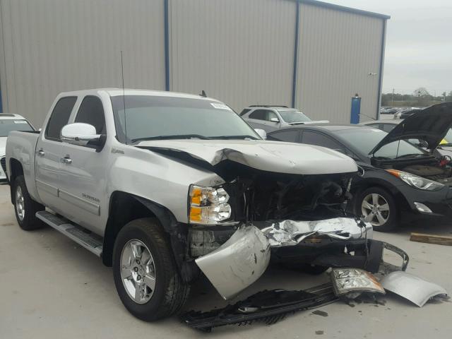 3GCXCUEJ8AG188987 - 2010 CHEVROLET SILVERADO SILVER photo 1