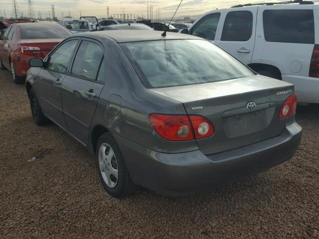 1NXBR32E47Z784853 - 2007 TOYOTA COROLLA CE GRAY photo 3