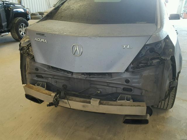 19UUA8F23CA003674 - 2012 ACURA TL BLACK photo 9