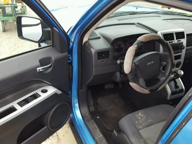 1J8FF28W58D795640 - 2008 JEEP PATRIOT SP BLUE photo 9