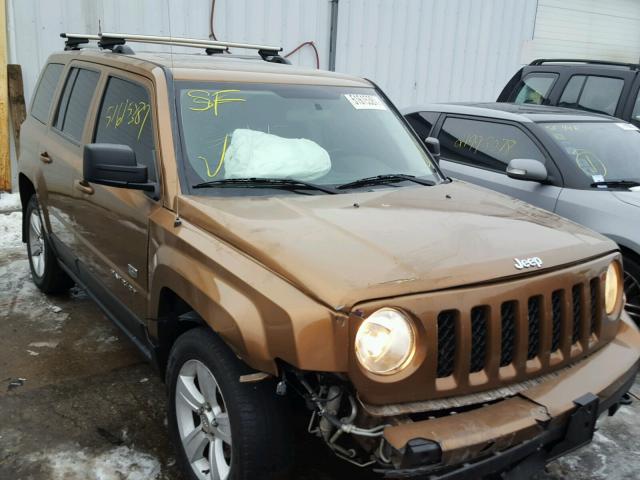 1J4NF4GB3BD165291 - 2011 JEEP PATRIOT LA BROWN photo 1