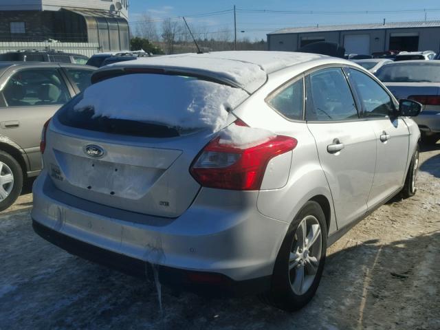 1FADP3K20EL352875 - 2014 FORD FOCUS SE SILVER photo 4