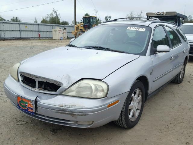 1MEHM59S92A614470 - 2002 MERCURY SABLE LS P SILVER photo 2