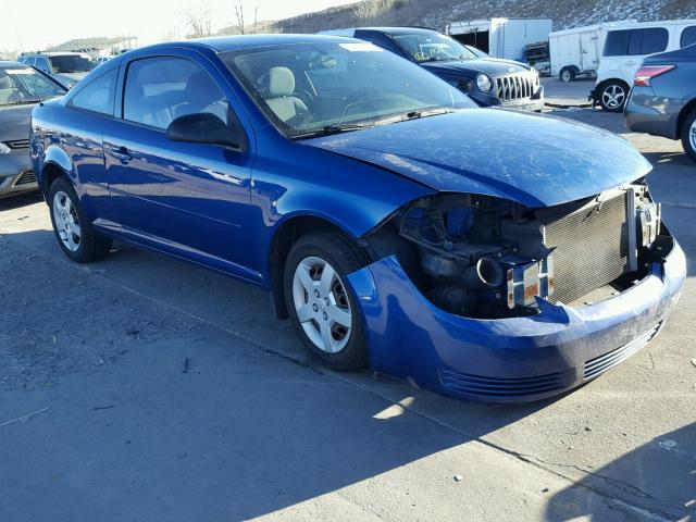 1G1AK12F957640219 - 2005 CHEVROLET COBALT BLUE photo 1