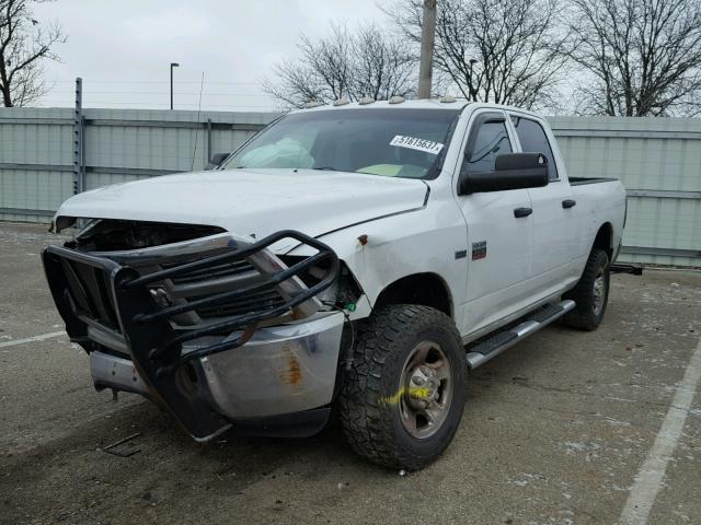 3C6TD5CT9CG168361 - 2012 DODGE RAM 2500 S WHITE photo 2