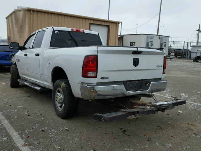 3C6TD5CT9CG168361 - 2012 DODGE RAM 2500 S WHITE photo 3