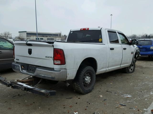 3C6TD5CT9CG168361 - 2012 DODGE RAM 2500 S WHITE photo 4