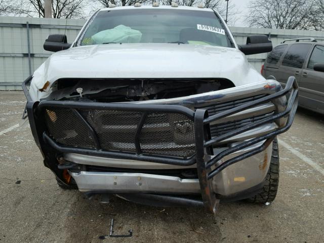 3C6TD5CT9CG168361 - 2012 DODGE RAM 2500 S WHITE photo 9