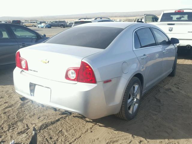 1G1ZC5EB8AF254195 - 2010 CHEVROLET MALIBU 1LT SILVER photo 4