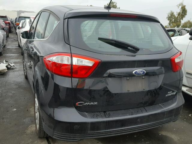 1FADP5BU8EL521893 - 2014 FORD C-MAX SEL BLACK photo 3