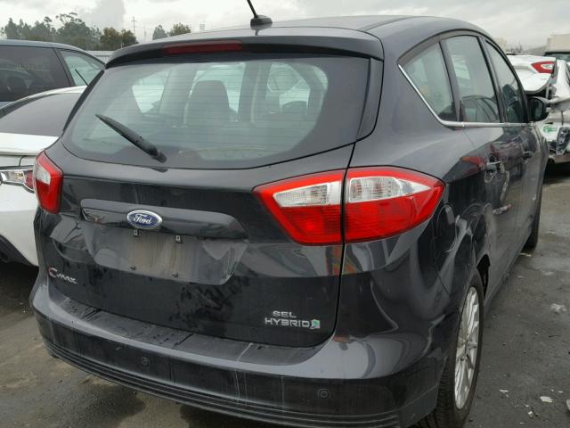 1FADP5BU8EL521893 - 2014 FORD C-MAX SEL BLACK photo 4