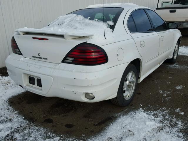 1G2NE52E55M100032 - 2005 PONTIAC GRAND AM S თეთრი ფოტო 4