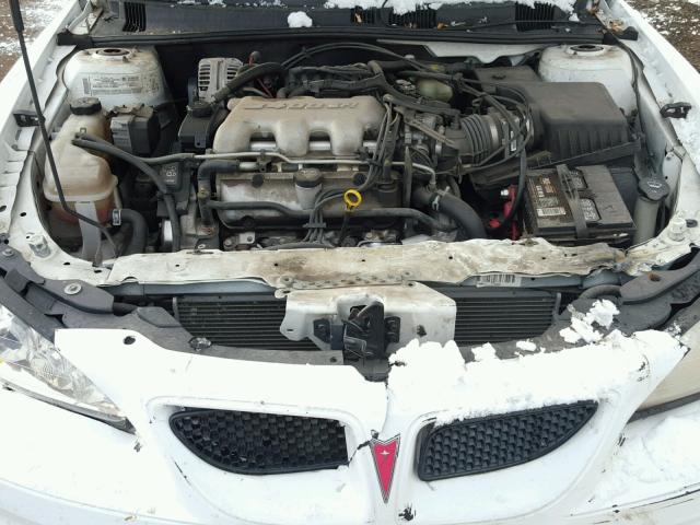 1G2NE52E55M100032 - 2005 PONTIAC GRAND AM S თეთრი ფოტო 7