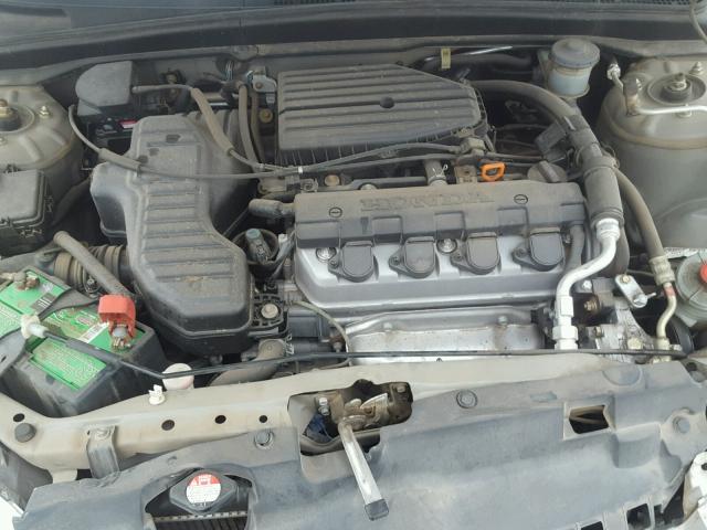 2HGES16584H508583 - 2004 HONDA CIVIC LX TAN photo 7