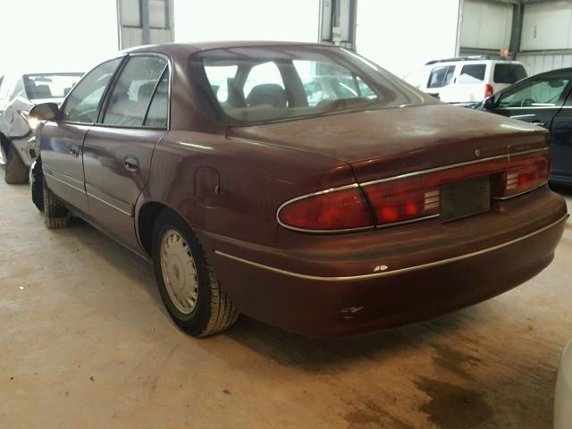 2G4WS52M8W1571052 - 1998 BUICK CENTURY CU BURGUNDY photo 3