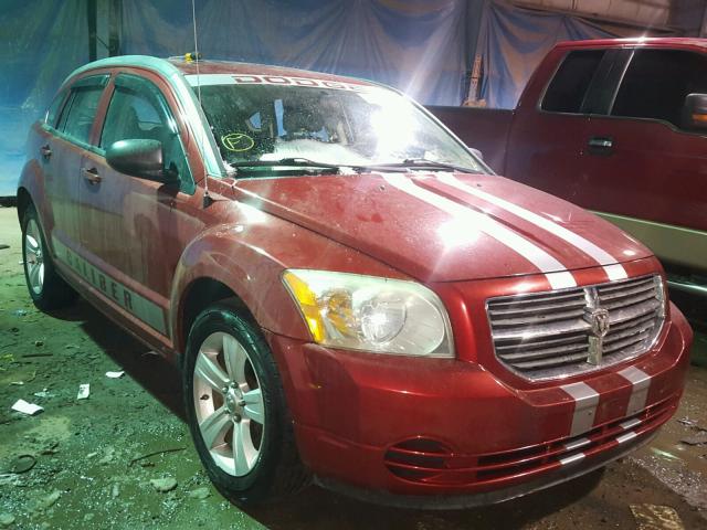 1B3CB4HA6AD560693 - 2010 DODGE CALIBER SX RED photo 1