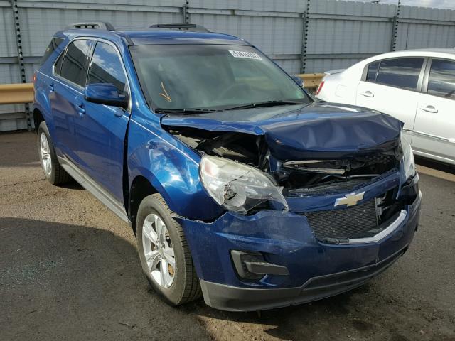 2CNALDEW0A6215477 - 2010 CHEVROLET EQUINOX LT BLUE photo 1