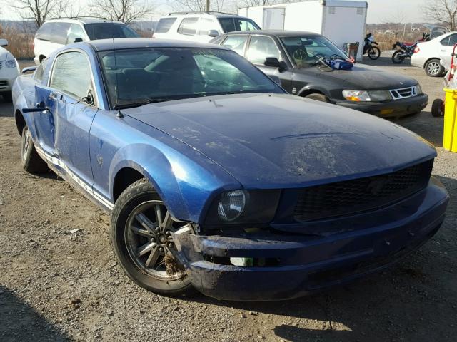 1ZVFT80N165158657 - 2006 FORD MUSTANG BLUE photo 1