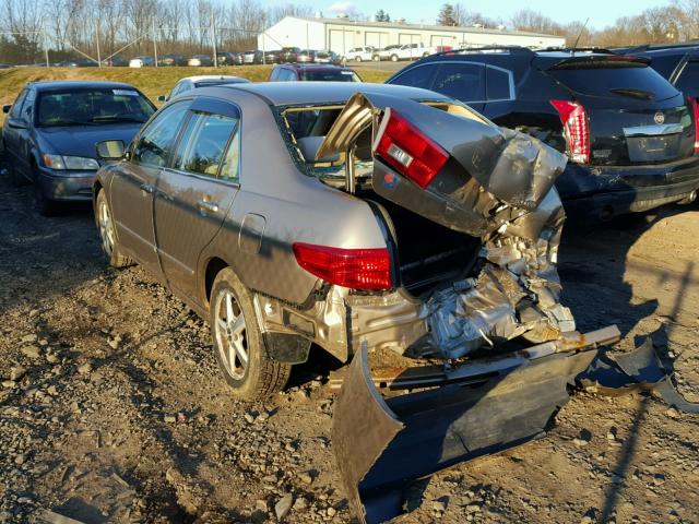 1HGCM56785A046620 - 2005 HONDA ACCORD EX BEIGE photo 3