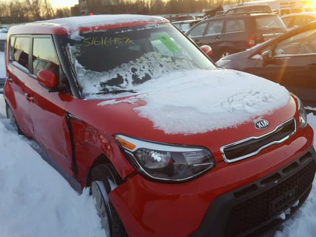 KNDJP3A52F7797816 - 2015 KIA SOUL + RED photo 1