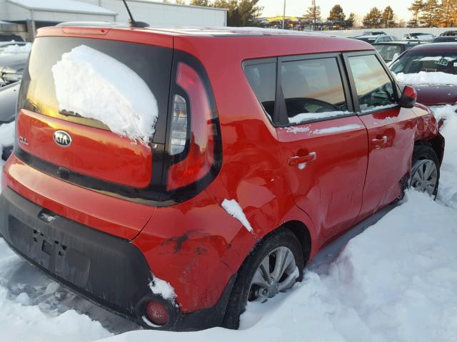 KNDJP3A52F7797816 - 2015 KIA SOUL + RED photo 4