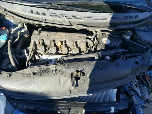 1HGFA16867L089030 - 2007 HONDA CIVIC EX BLUE photo 7