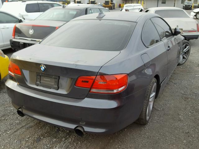 WBAWB73538P043137 - 2008 BMW 335 I CHARCOAL photo 4