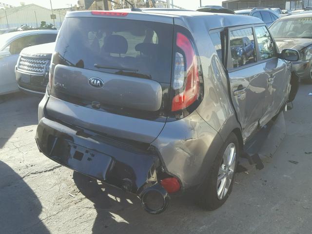 KNDJP3A58G7319868 - 2016 KIA SOUL + GRAY photo 4